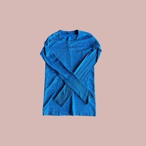 Lululemon | Size 6 | Blue | Long sleeved athletic top
